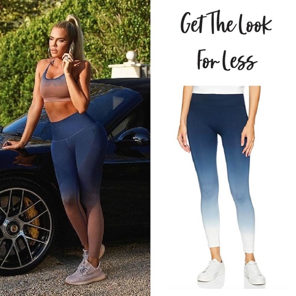 khloe kardashian blue jumpsuit